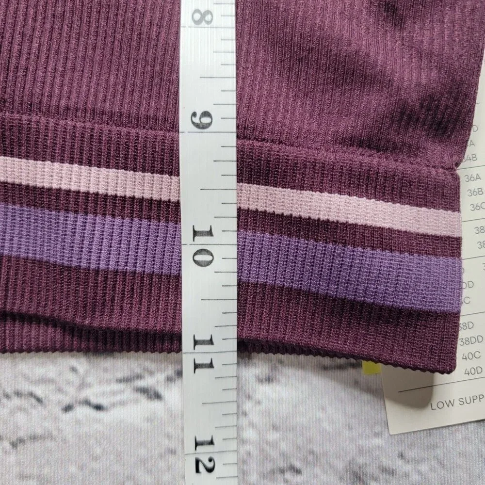 All In Motion Mulberry Purple Low Support Sports Bra NWT Size XS - Picture 8 of 9